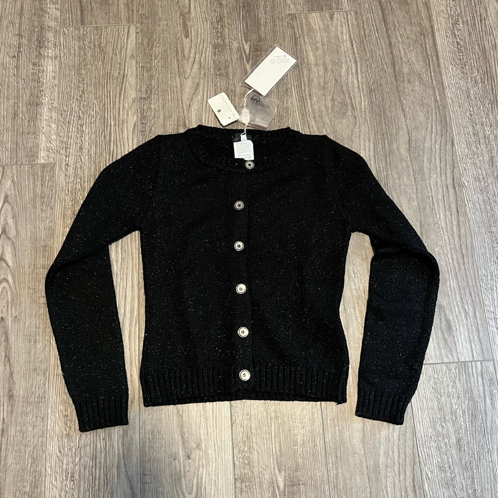 Versus Sweater Button Up Top